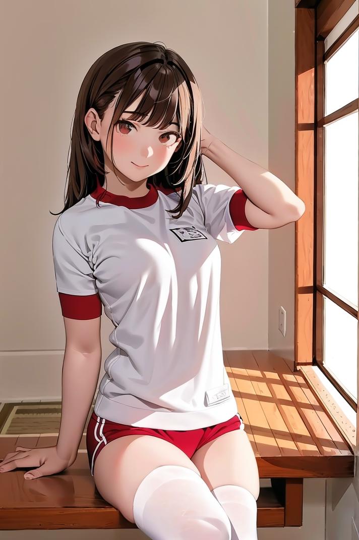 体操服（赤）Gym uniform (RED) image by swingwings