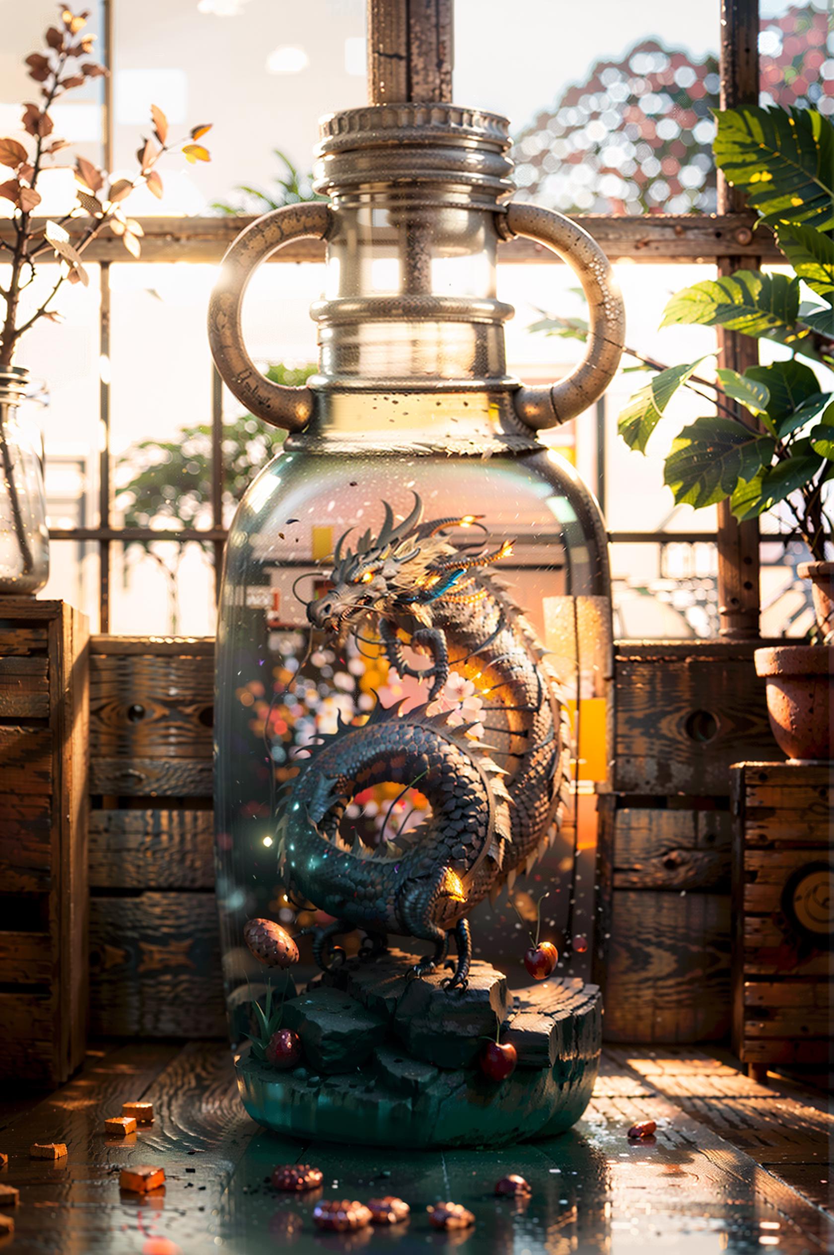 Girl in the Bottle (瓶中少女） - LoCon image by royalcreed