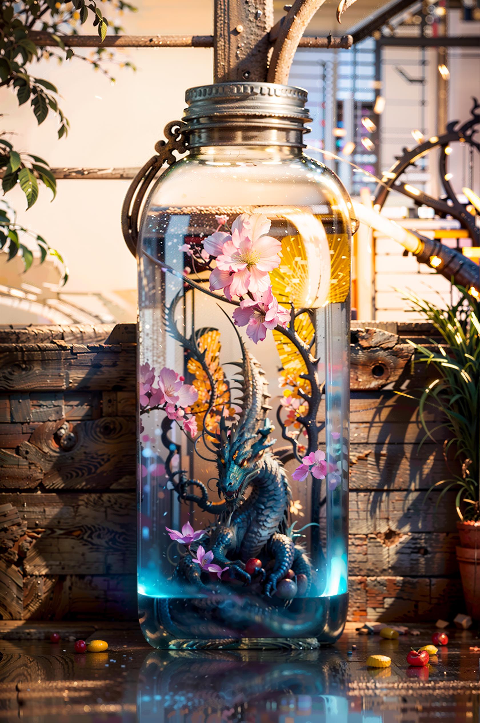 Girl in the Bottle (瓶中少女） - LoCon image by royalcreed