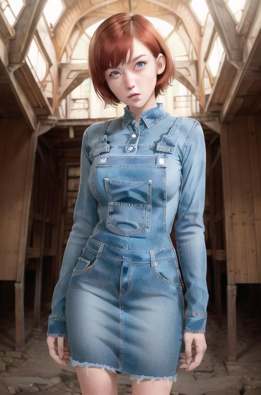 Jeans Dress image by wolfofragnarok