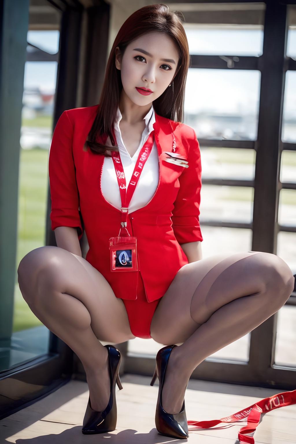 Stewardess Uniform Lora image by 29071438603