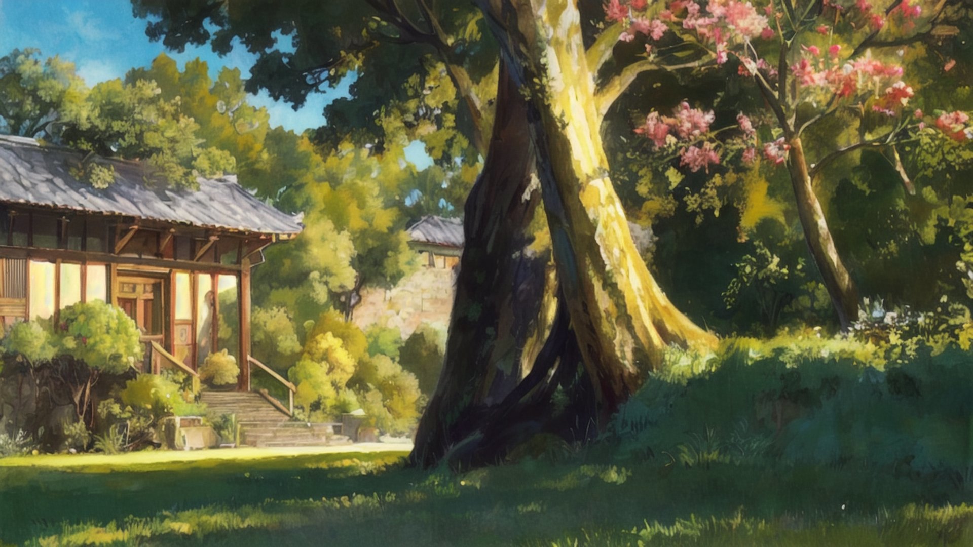 GHIBLI_Background image by Kilfwehx