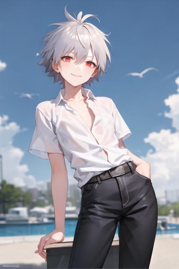 Kaworu Nagisa ( Evangelion ) image by natuharu769