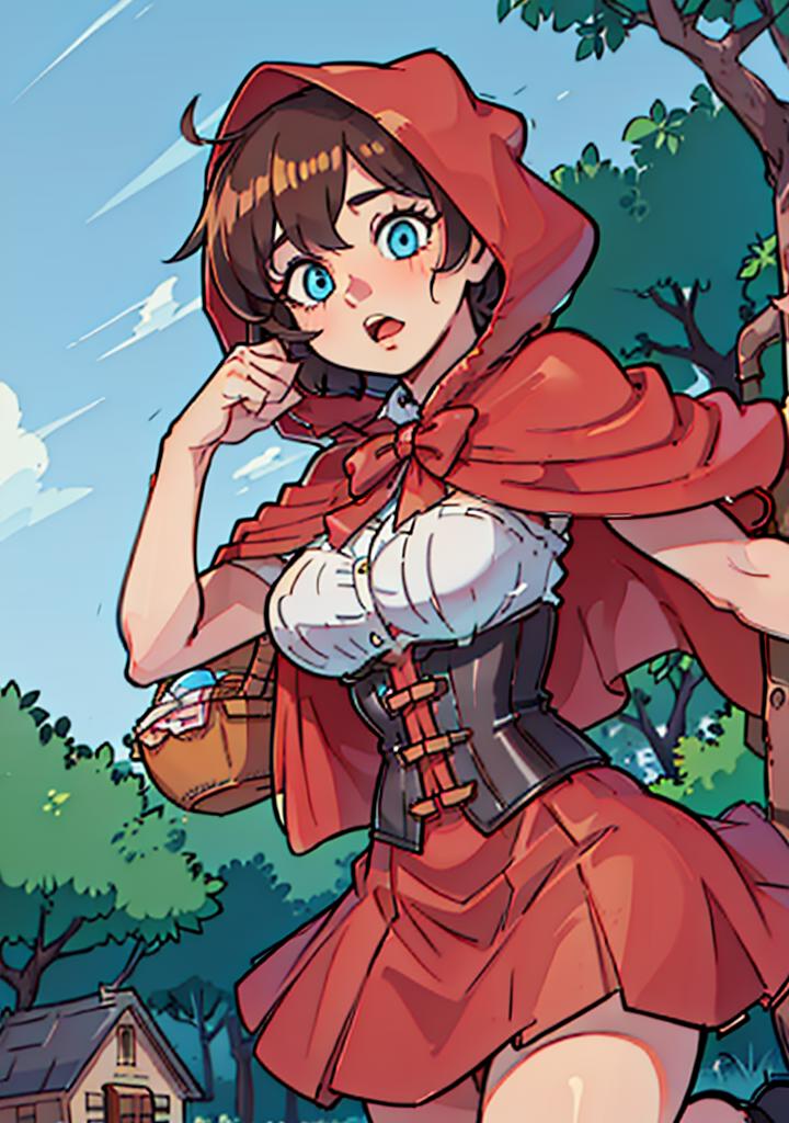 Little red riding hood (Grimm) Character/Clothes by YeiyeiArt image by YeiYeiArt