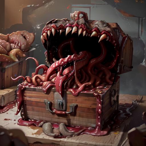 Mimic / monster creator / Tentacle monster image by MasterBates