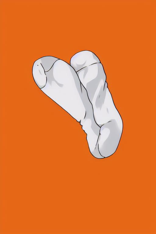 socks removed - white | simple painting layer image by xd_face