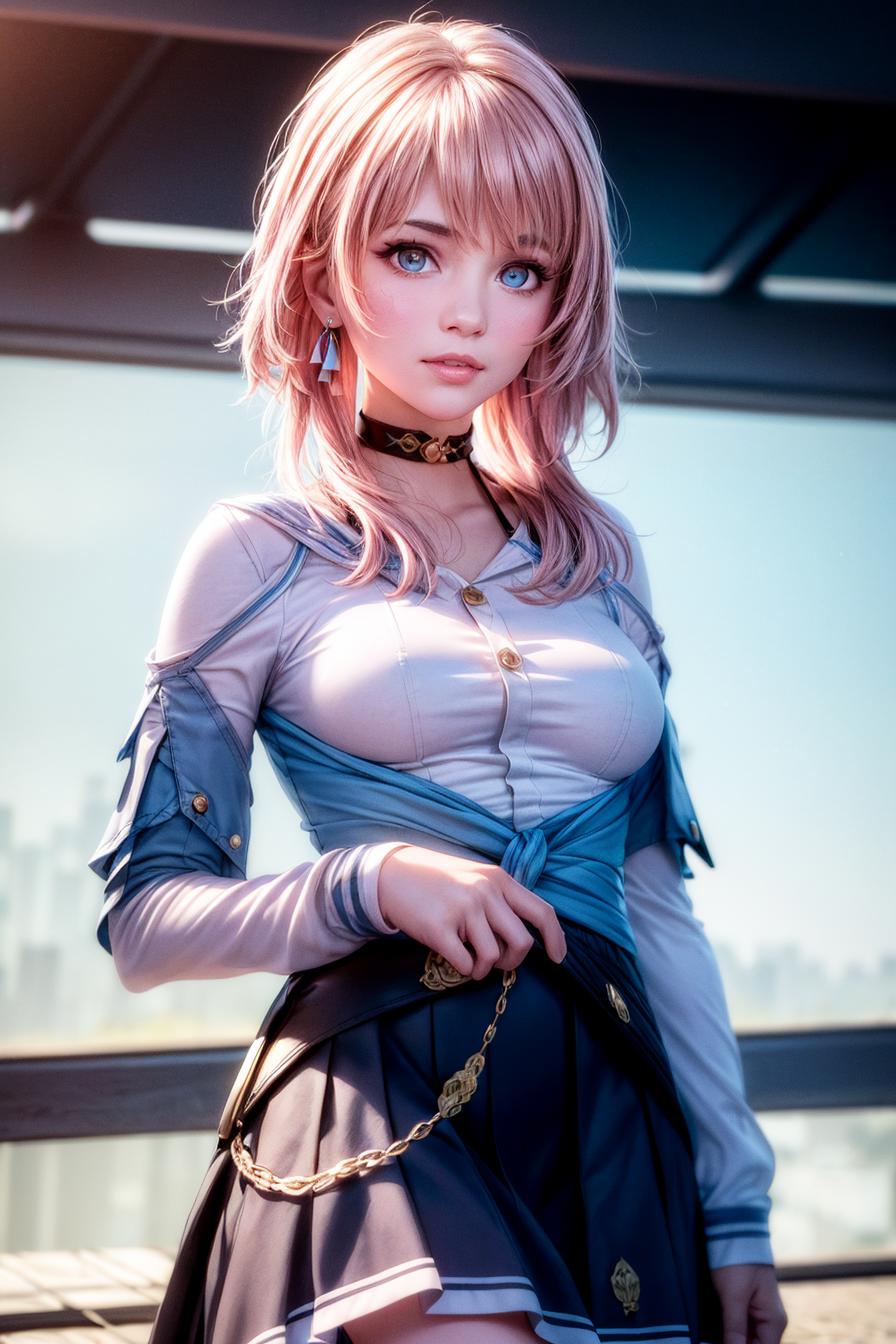 March 7th (Honkai: Star Rail) Anime + Realistic LoRA image by Katsura9000