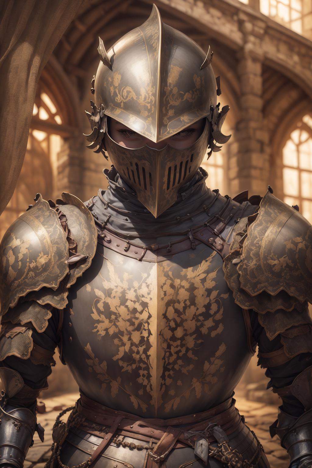 Medieval Style Armor Suit(中世纪风格铠甲套装) LoRa image by axebro