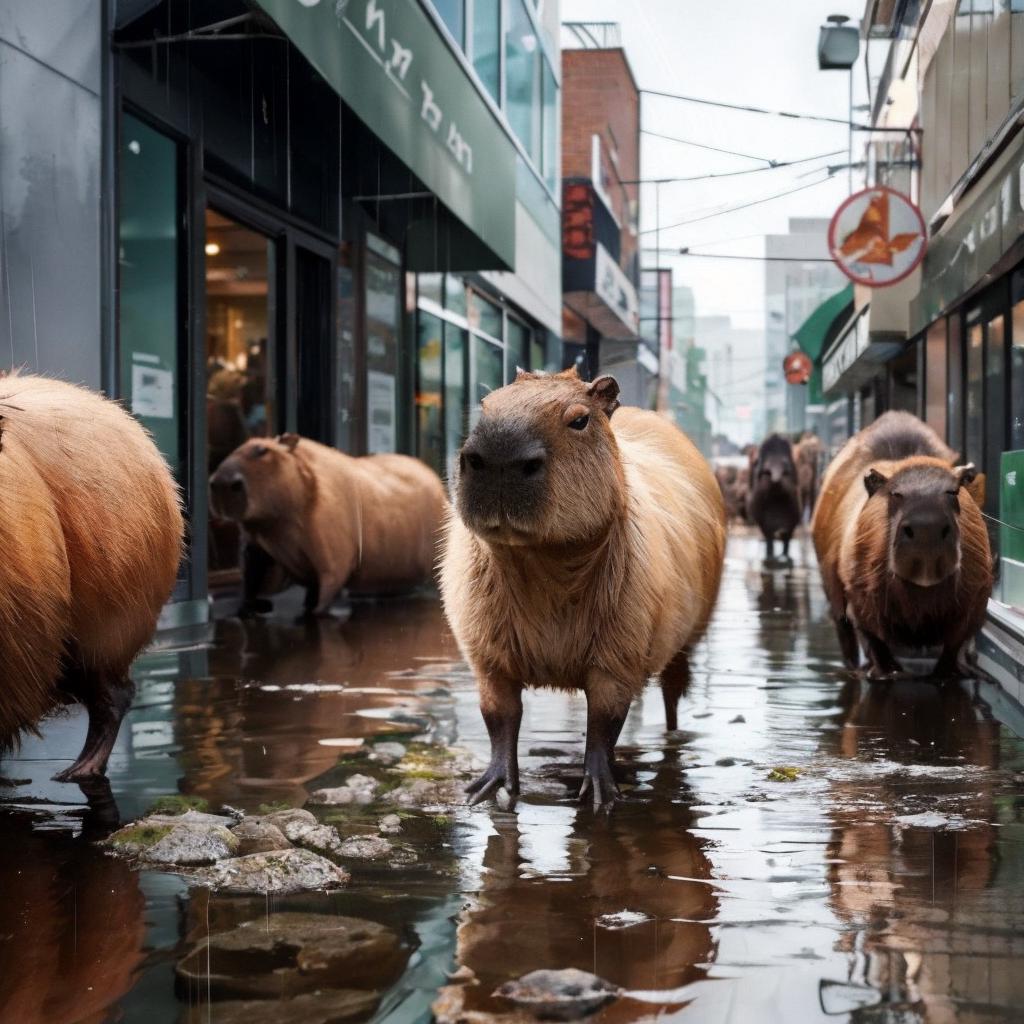 Capybara image by kokumi