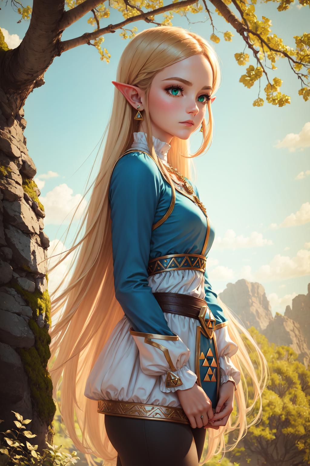 Princess Zelda LoRA image by Gorl