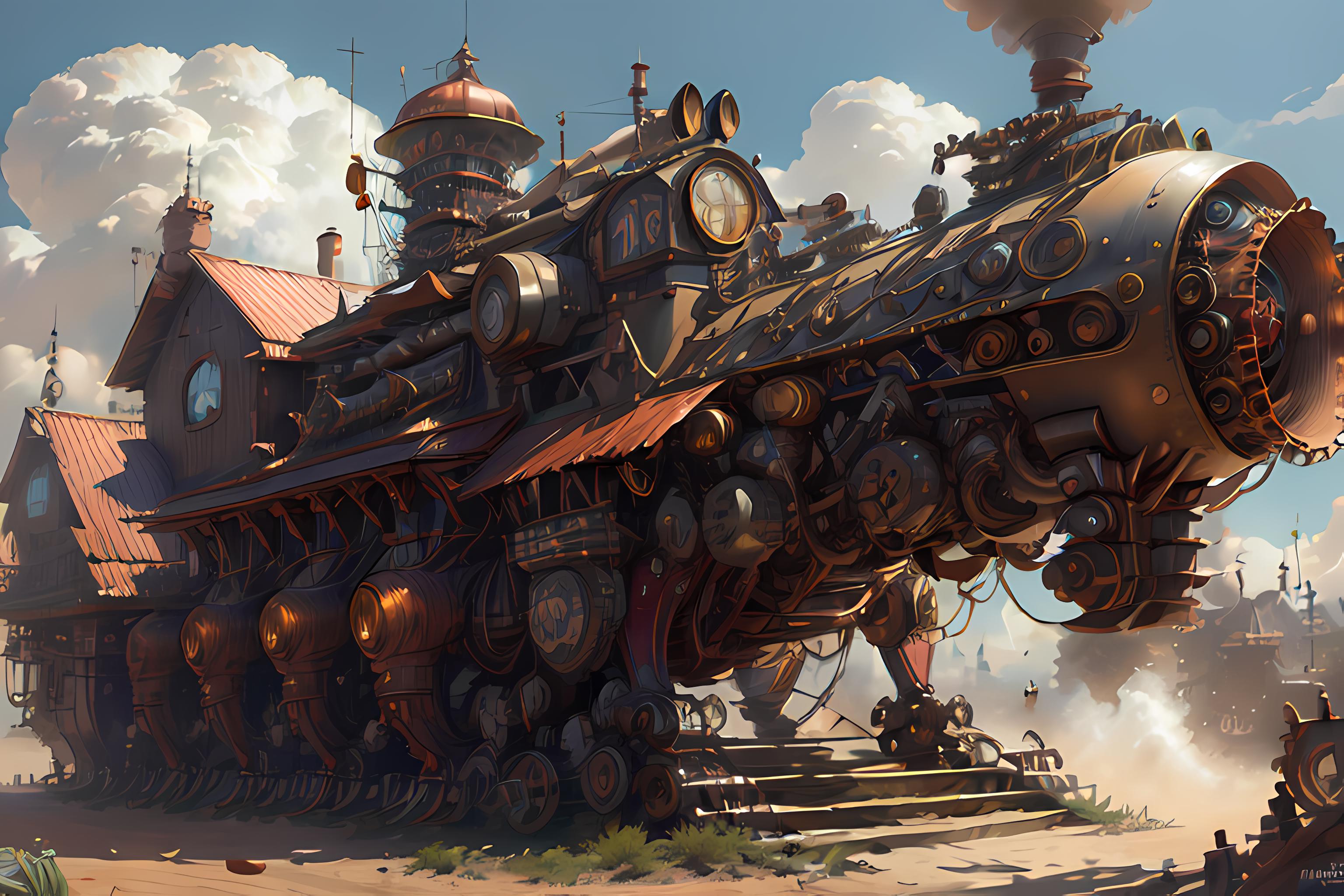 Steampunk REDONE - konyconi image by TheVincent