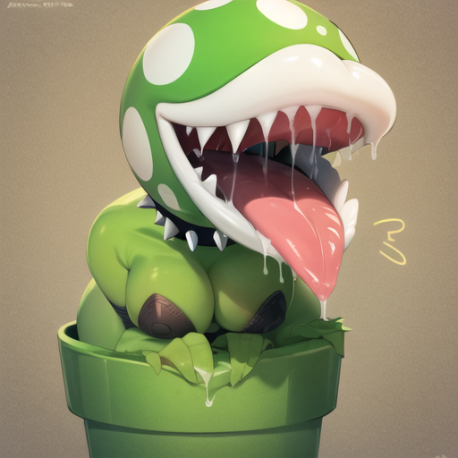 Piranha Plant [Set2] / Mario (Series) / Plant Girl / Fellatio Monster image by Tomas_Aguilar