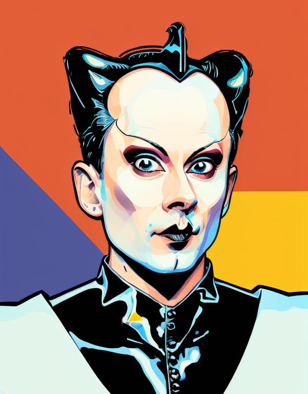 Klaus Nomi image by diffusiondesign