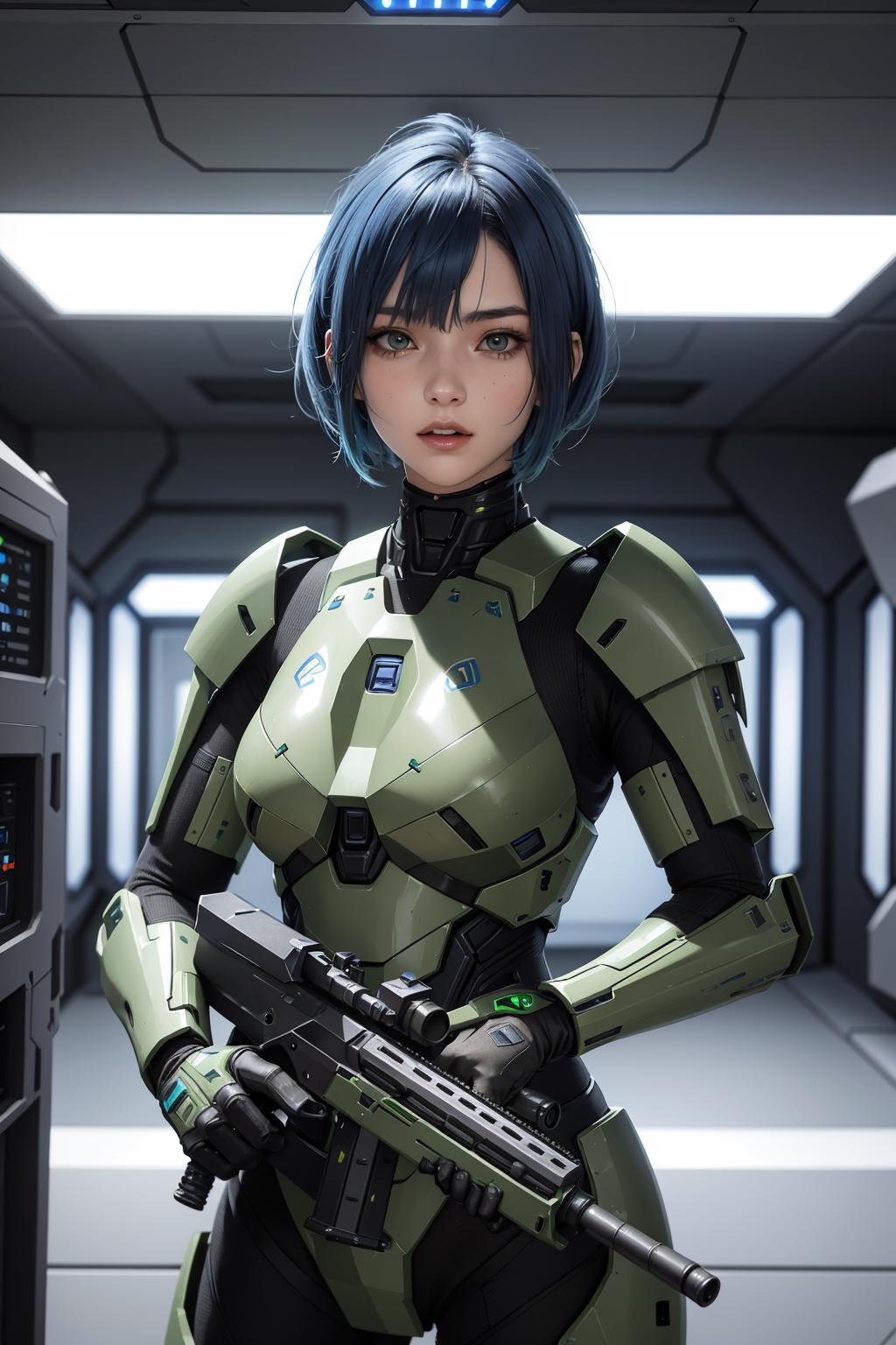 AI model image by mangaka92