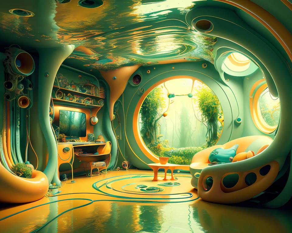 Psychedelic Rooms - [Topnotch Artstyle]  image by DSlater
