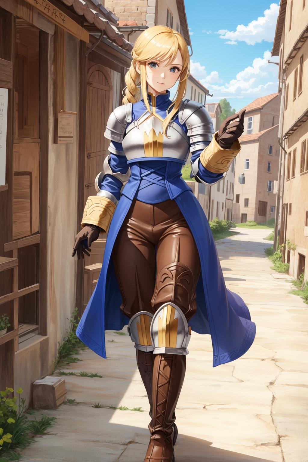 Agrias Oaks (Final Fantasy Tactics) LoRA image by novowels