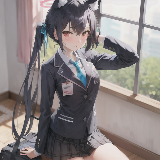 AI model image by hoshi119