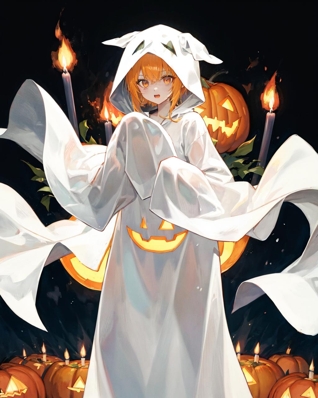 【Costume】Better Ghost Costume 更好的幽灵装 image by rerorerorero