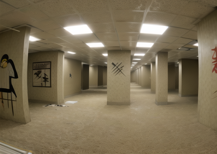 Backrooms - Level 0 : "The Lobby"   image by Tomas_Aguilar