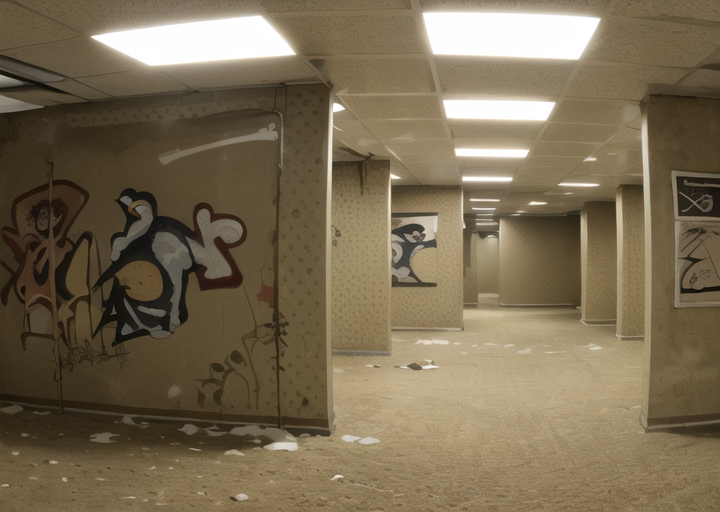 Backrooms - Level 0 : "The Lobby"   image by Tomas_Aguilar