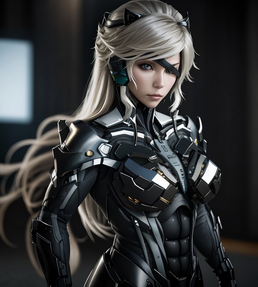 Raiden [Metal Gear Rising] 「LoRa」 image by dogu_cat