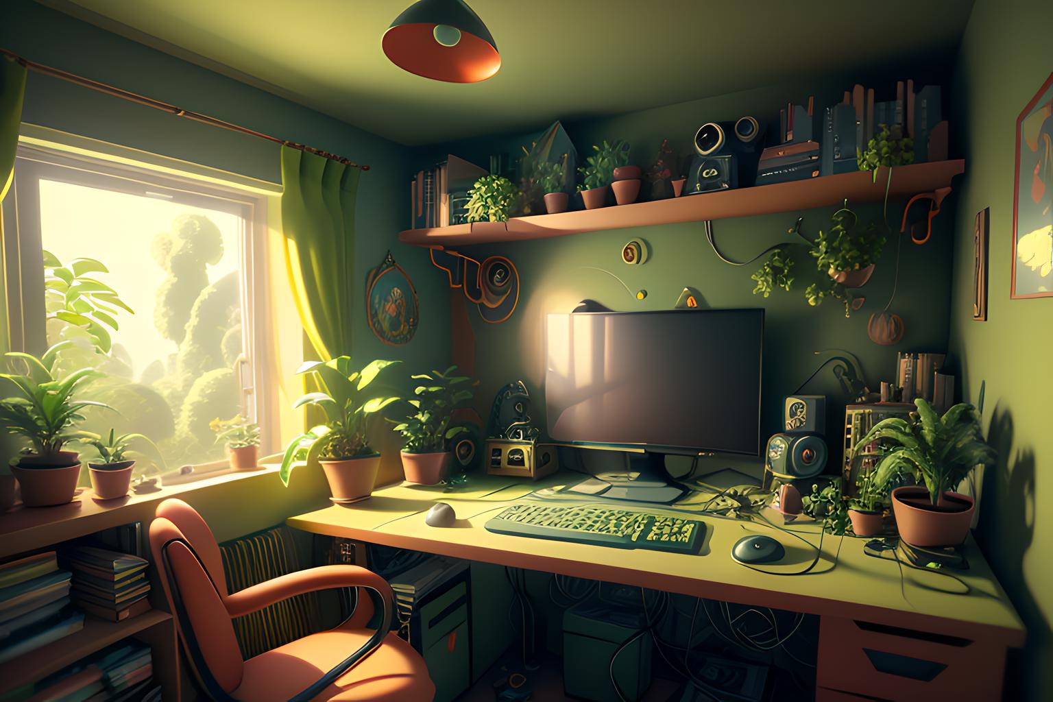 Psychedelic Rooms - [Topnotch Artstyle]  image by SharapaGorg