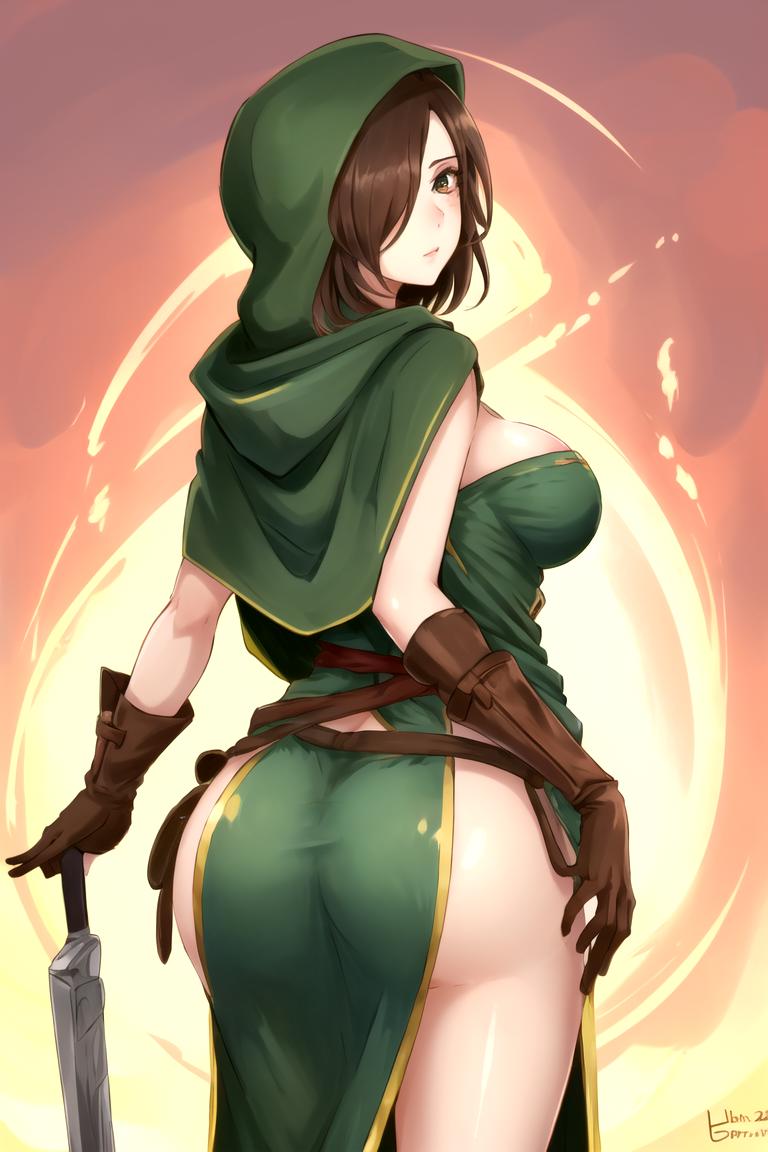 Shanalotte (Emerald Herald - Dark Souls 2)  image by bloodsplash