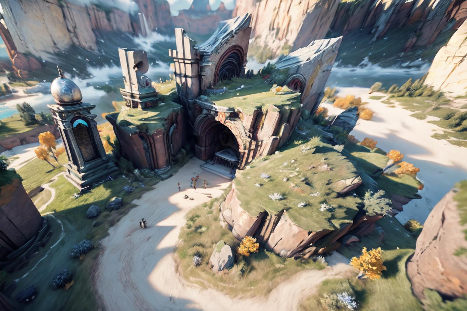 Stylized Ruins image by deatharms2010