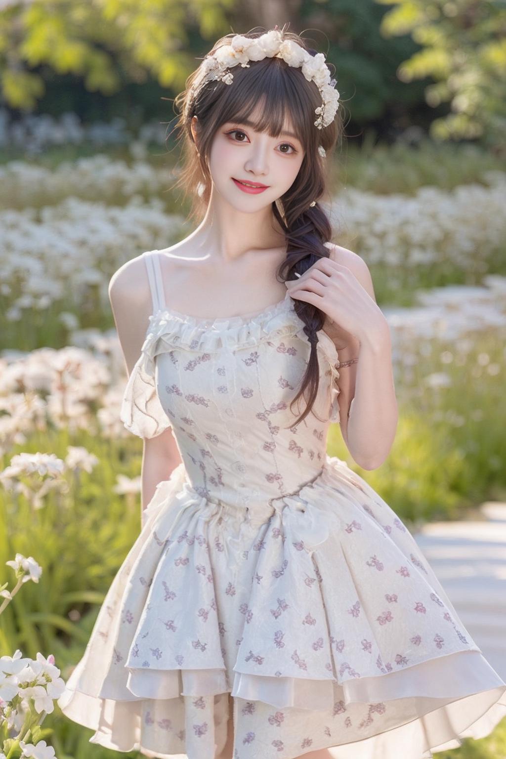 Flower dress image by cyberAngel_