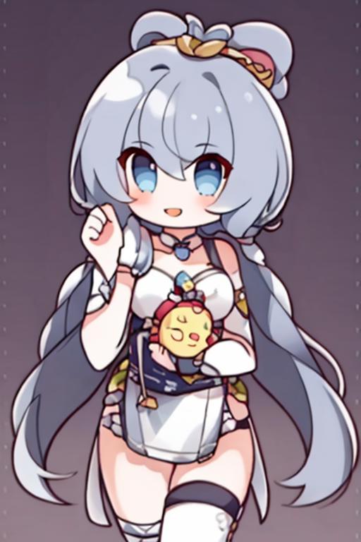 honkaiimpact3 Chibi style（崩坏3 q版画风模型） image by dhies