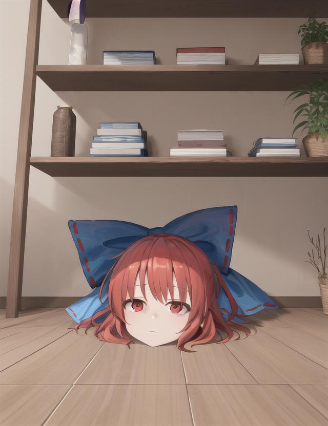 Sekibanki including only head and headless versions | 東方Project(Touhou Project) image by ALEKSEYR554