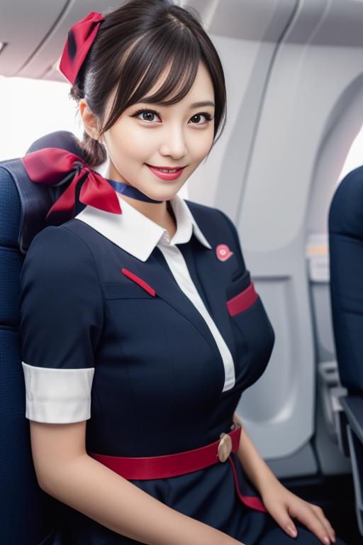 JAL Stewardess Uniform image by Thxx