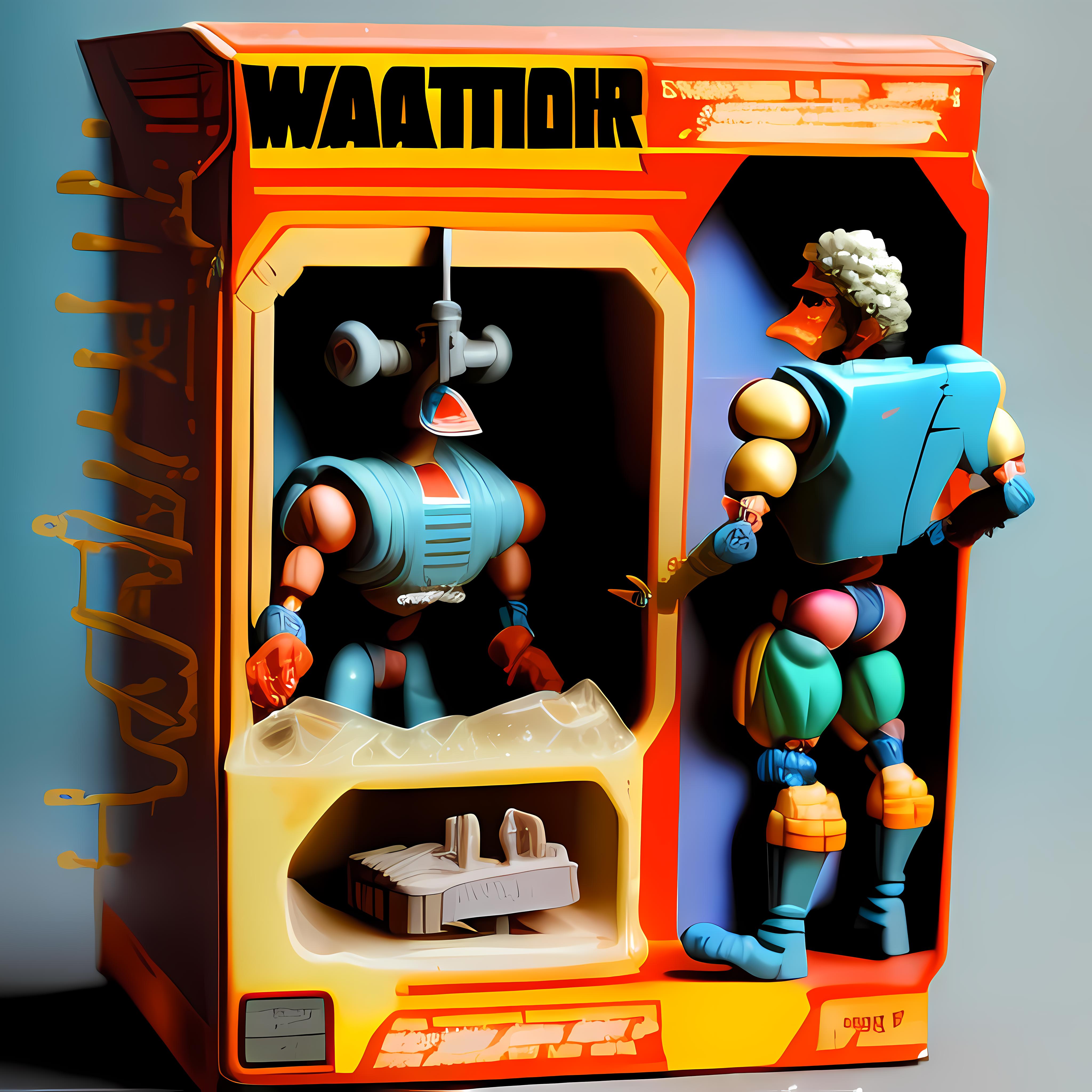 1987 Action Figure Playset Packaging image by Steeltron2000