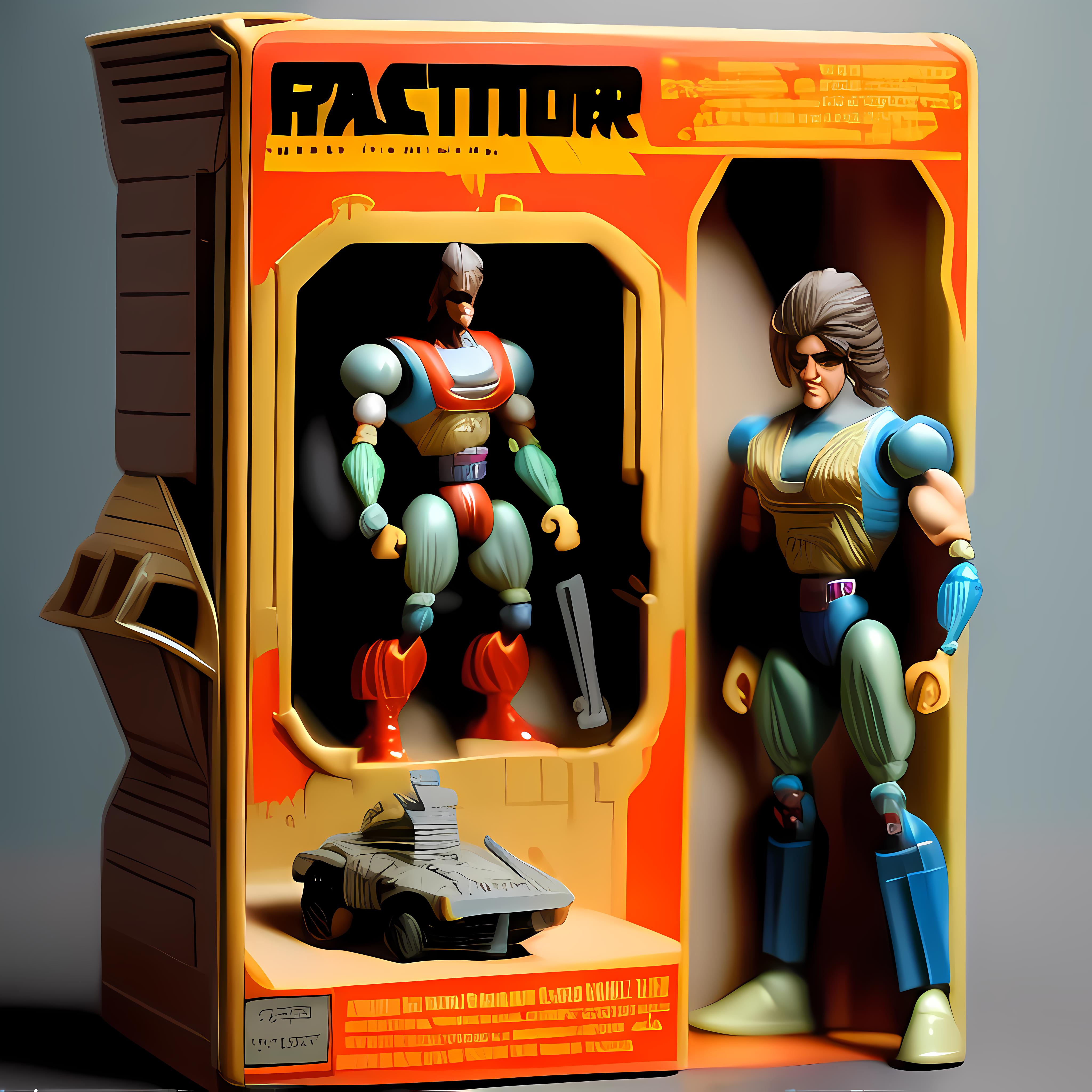 1987 Action Figure Playset Packaging image by Steeltron2000