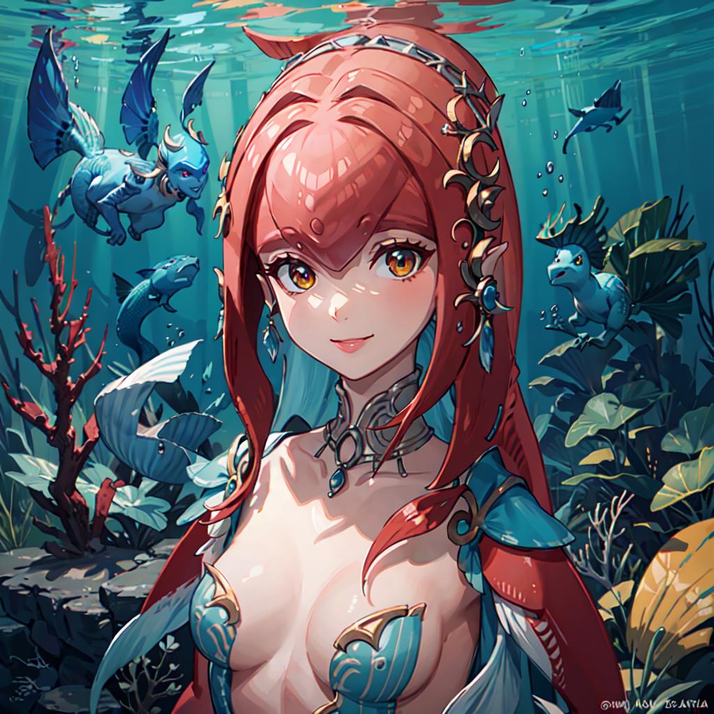 Mipha | The Legend of Zelda image by 53rdturtle