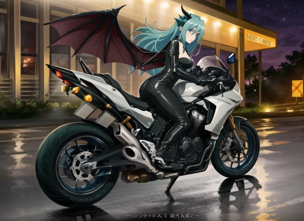 Change-A-Character: Badass Biker, You Waifu Has A New Passion! image by worgensnack