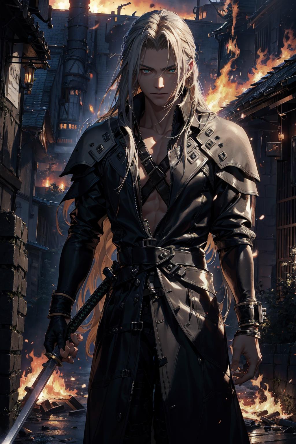 Sephiroth (Final Fantasy) image by barusu07