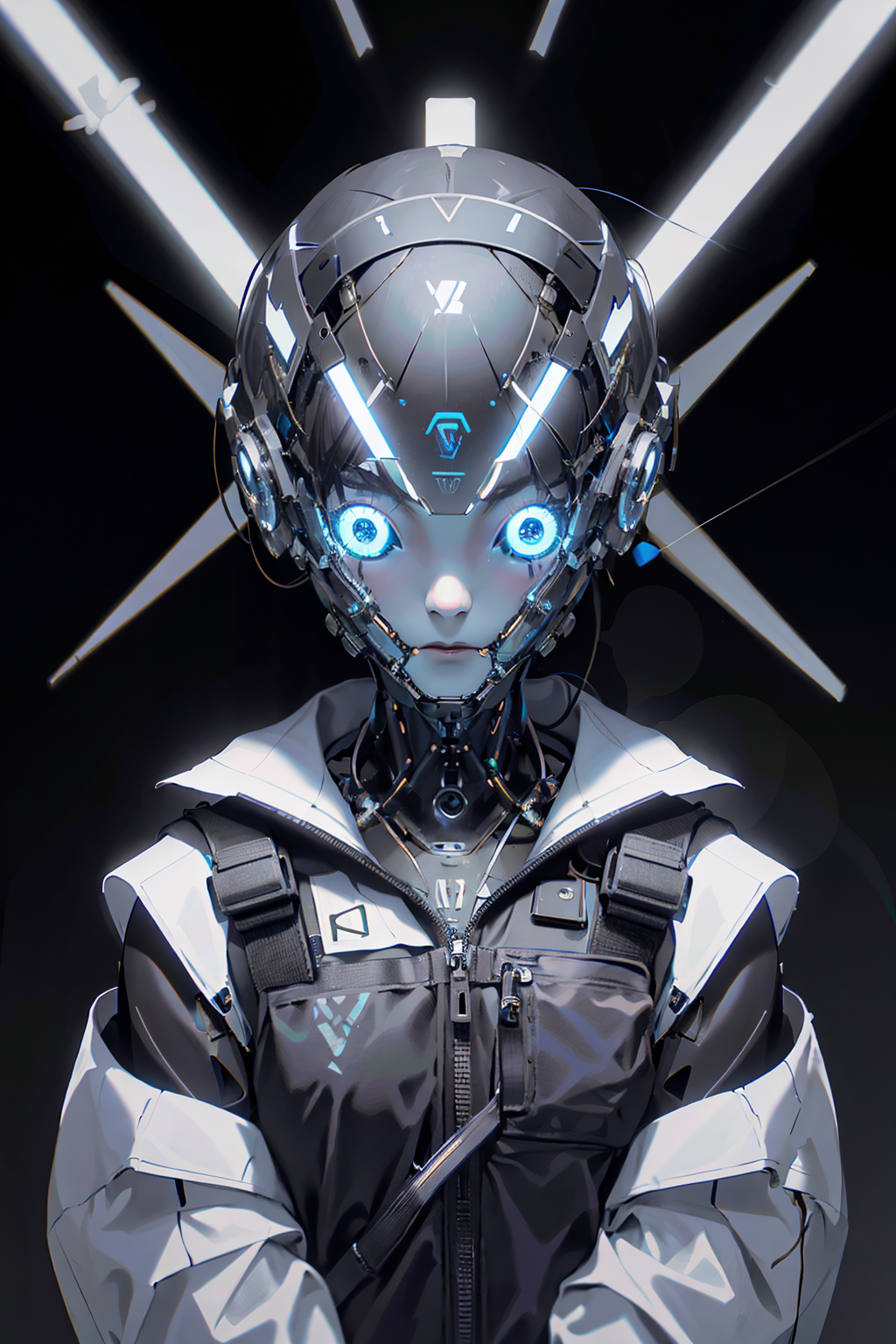 Cyberhelmet | Wearable LoRA image by bullseyetroll