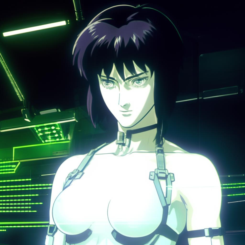 Ghost in the Shell (1995) Style image by Bitcrusher