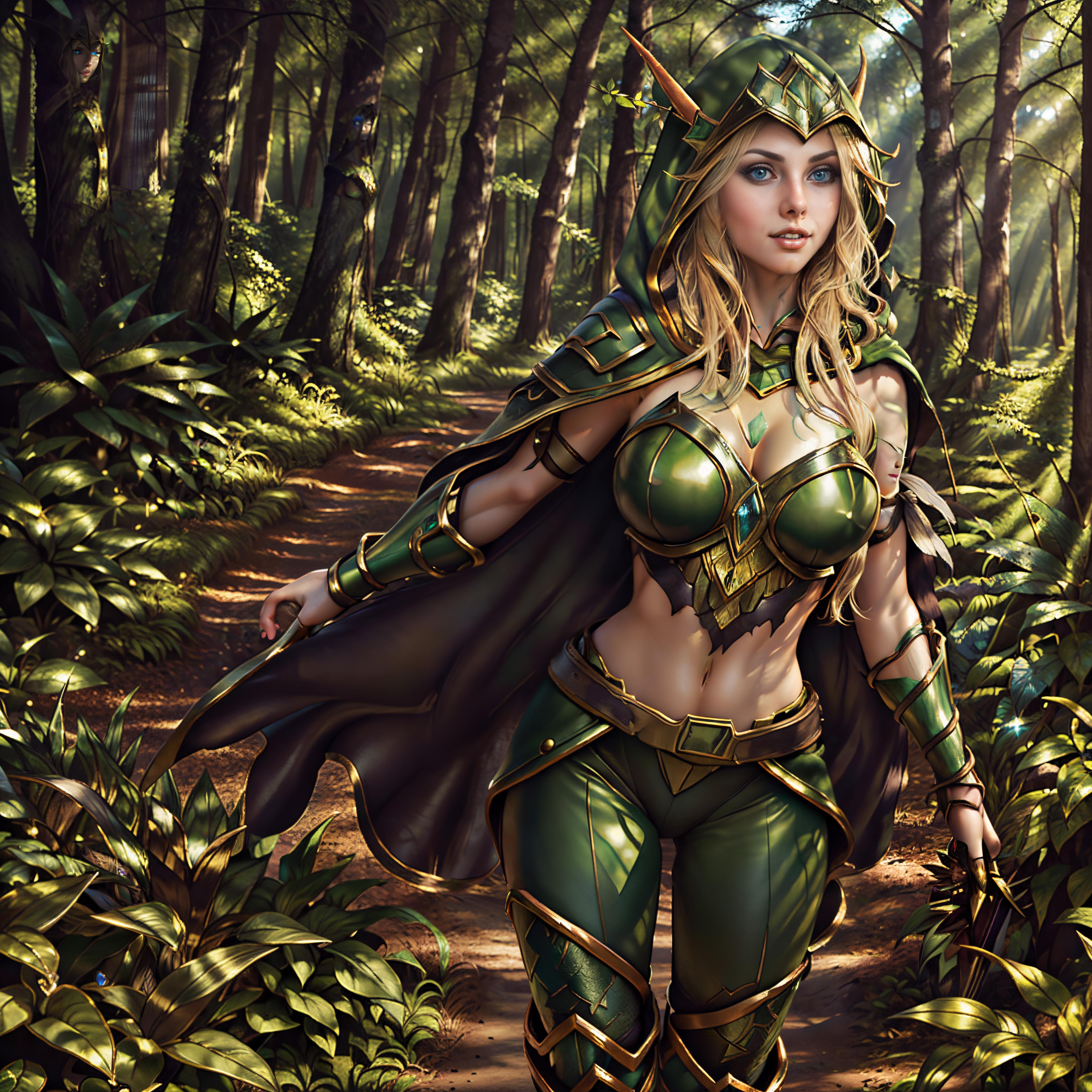 SC_World of Warcraft_Alleria Windrunner image by NeonWizard