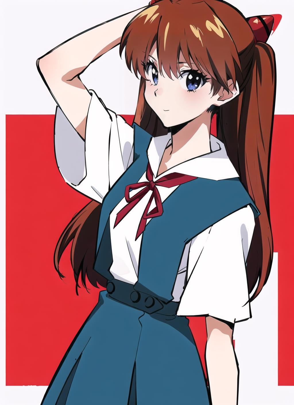 Evangelion school uniforms - Neon Genesis Evangelion image by Aogiba