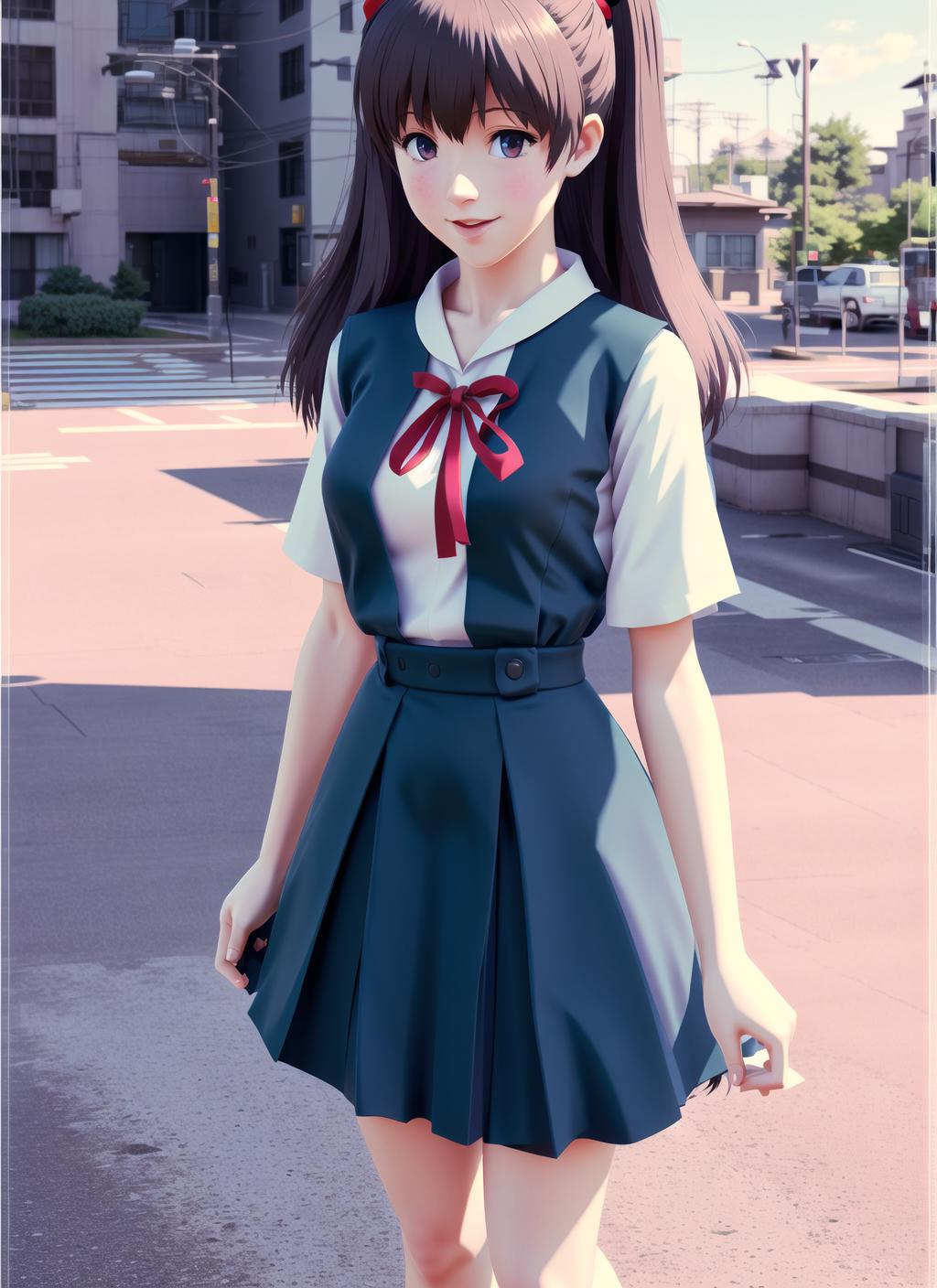 AI model image by Aogiba