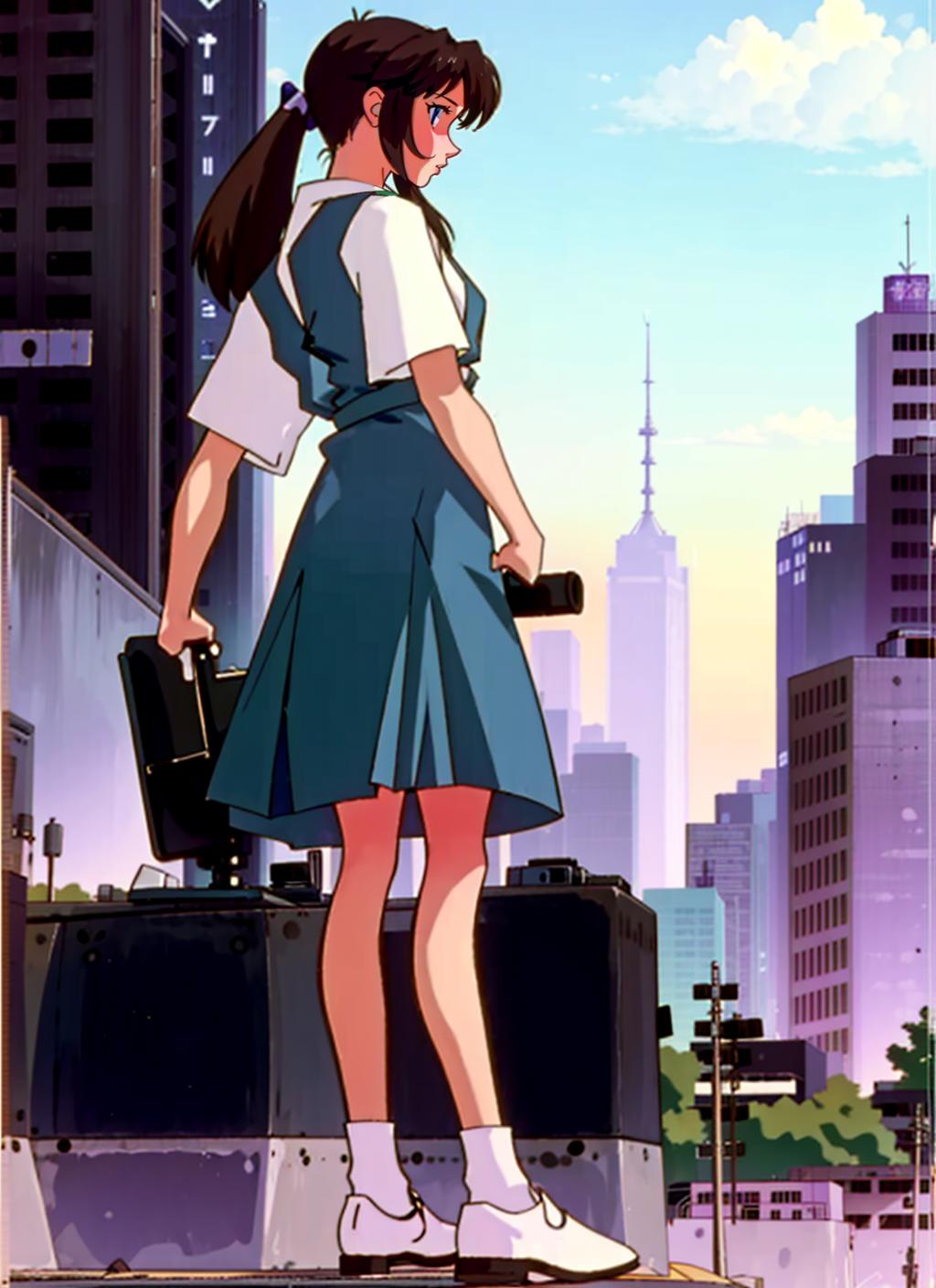 Evangelion school uniforms - Neon Genesis Evangelion image by Aogiba