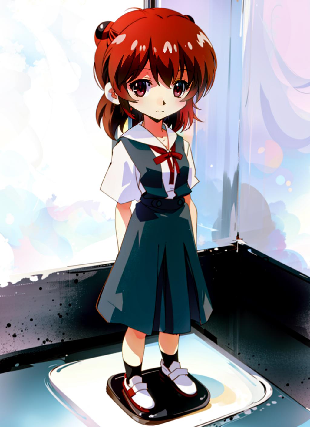 Evangelion school uniforms - Neon Genesis Evangelion image by Aogiba