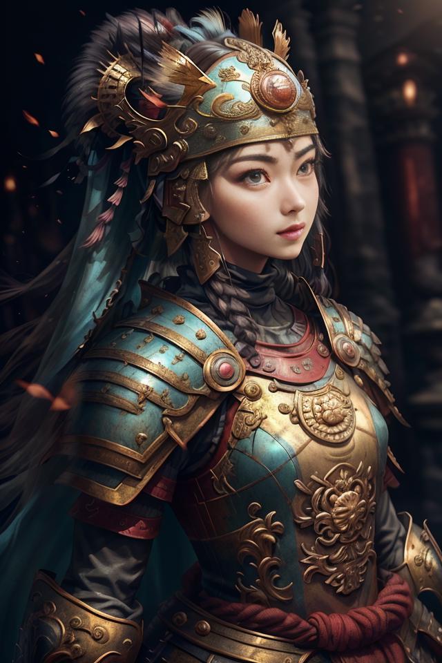 East Asia Battle Armor（东亚战甲）LoRa image by yepeisheng