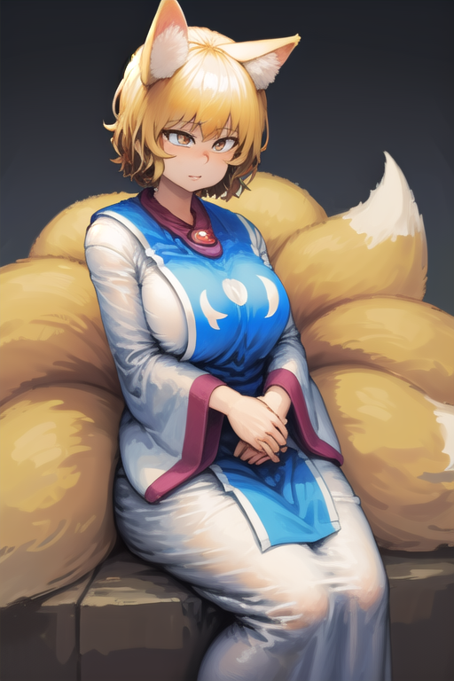 Ran Yakumo (in the style of chanta ayatakaoisii) image by elchanopasman471