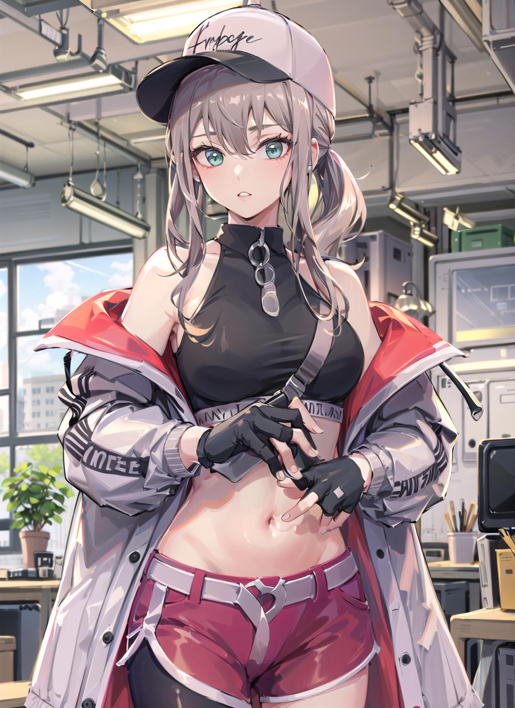 Girls' Frontline-AR57(With multires noise version) image by L_A_X