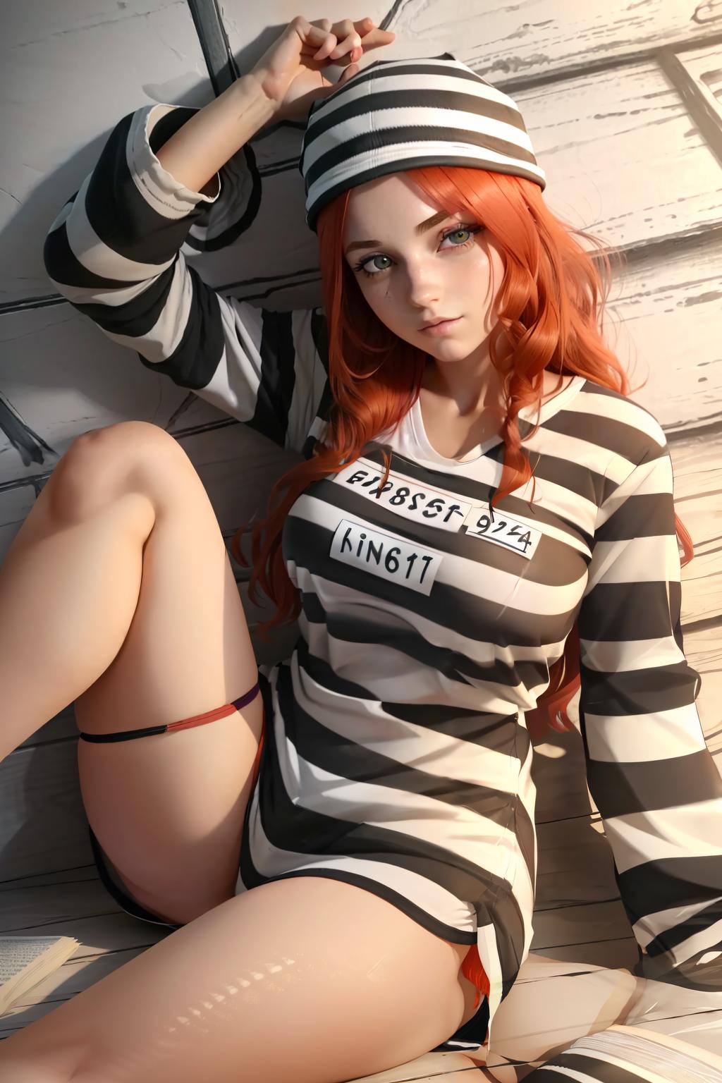 Prisoner Outfit - Clothing image by wartificialai765