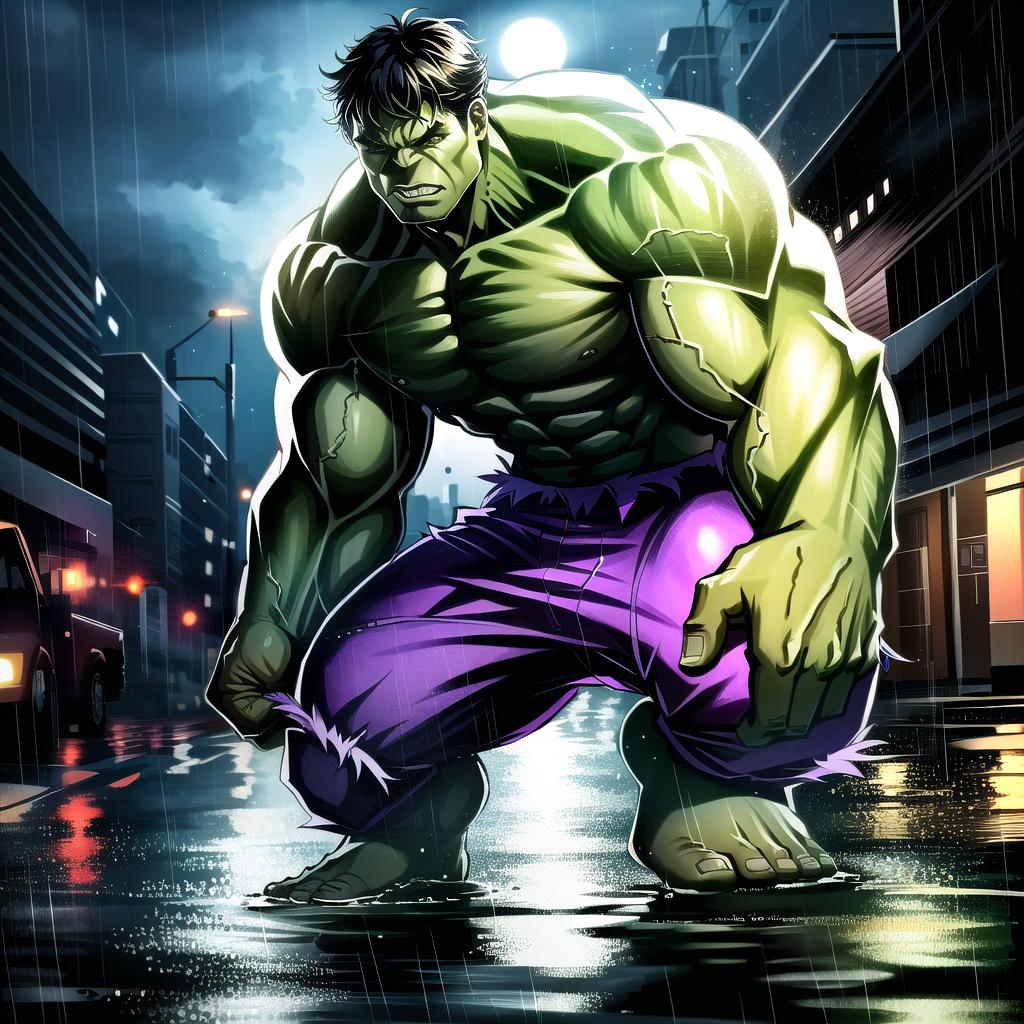 Hulk - LoHa image by Part_LoRAs