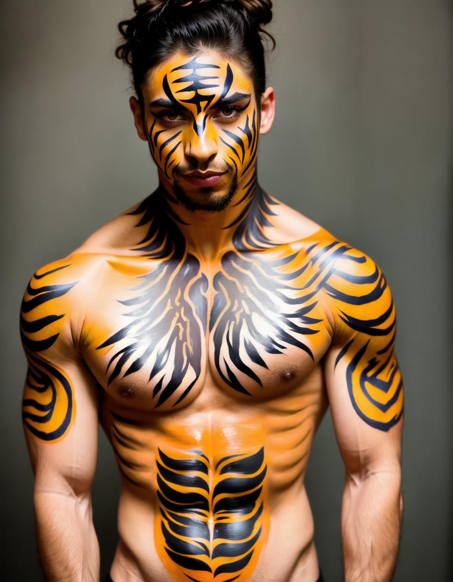 Body paint image by devilkkw